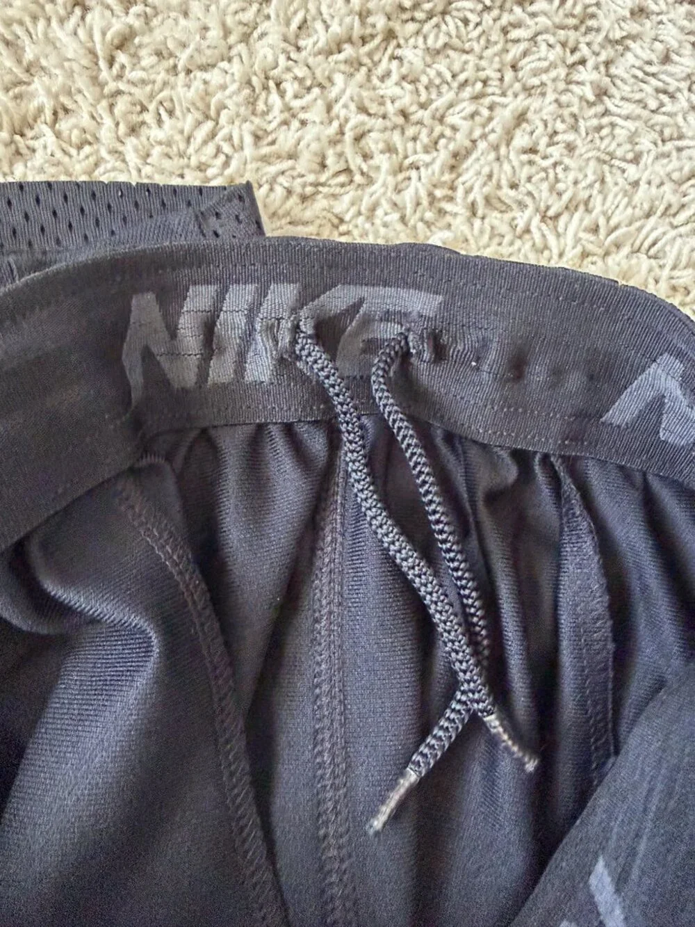 Nike Boys Athletic Shorts Bundle Black Blue Size L